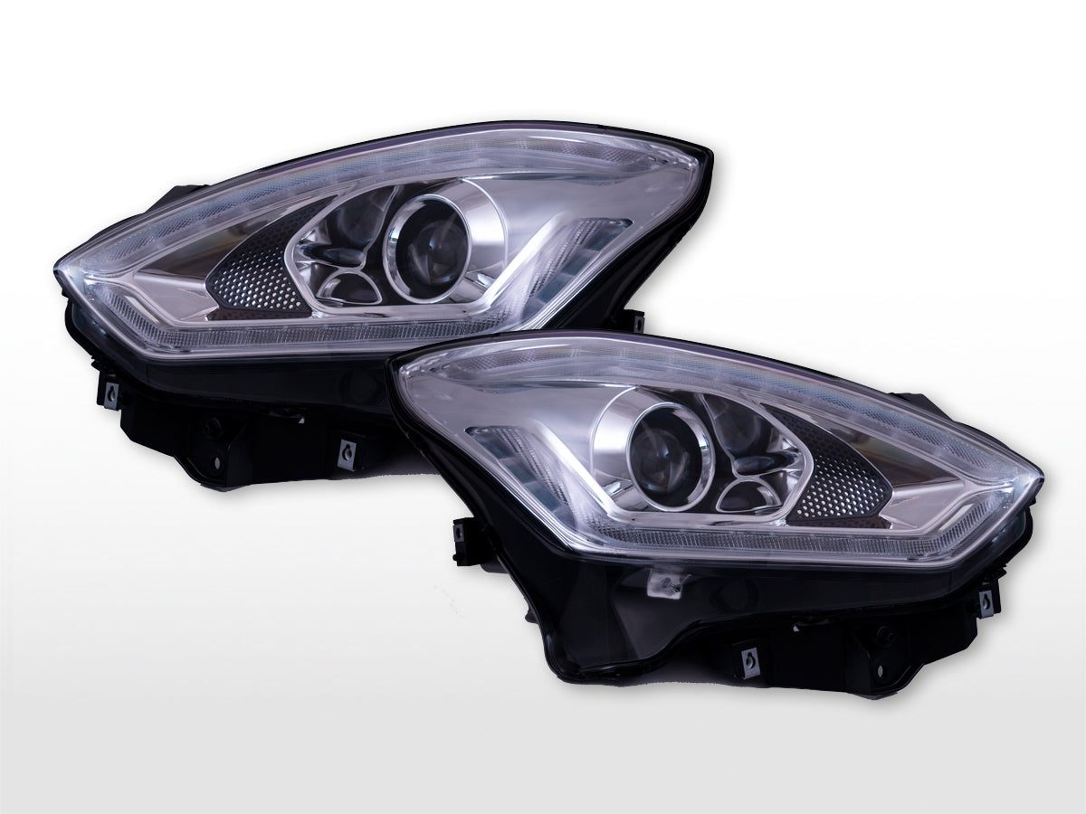 LED Scheinwerfer Set LED Tagfahrlicht Suzuki Swift RZ/AZ Bj. ab 17 chrom LED Scheinwerfer Set LED Tagfahrlicht Suzuki Swift RZ/AZ Bj. ab 17 chrom